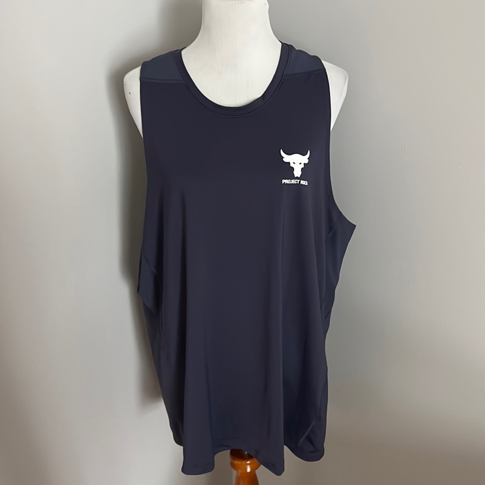 Men’s project rock workout tank top